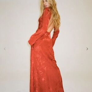 Rumored Backless Red Dress